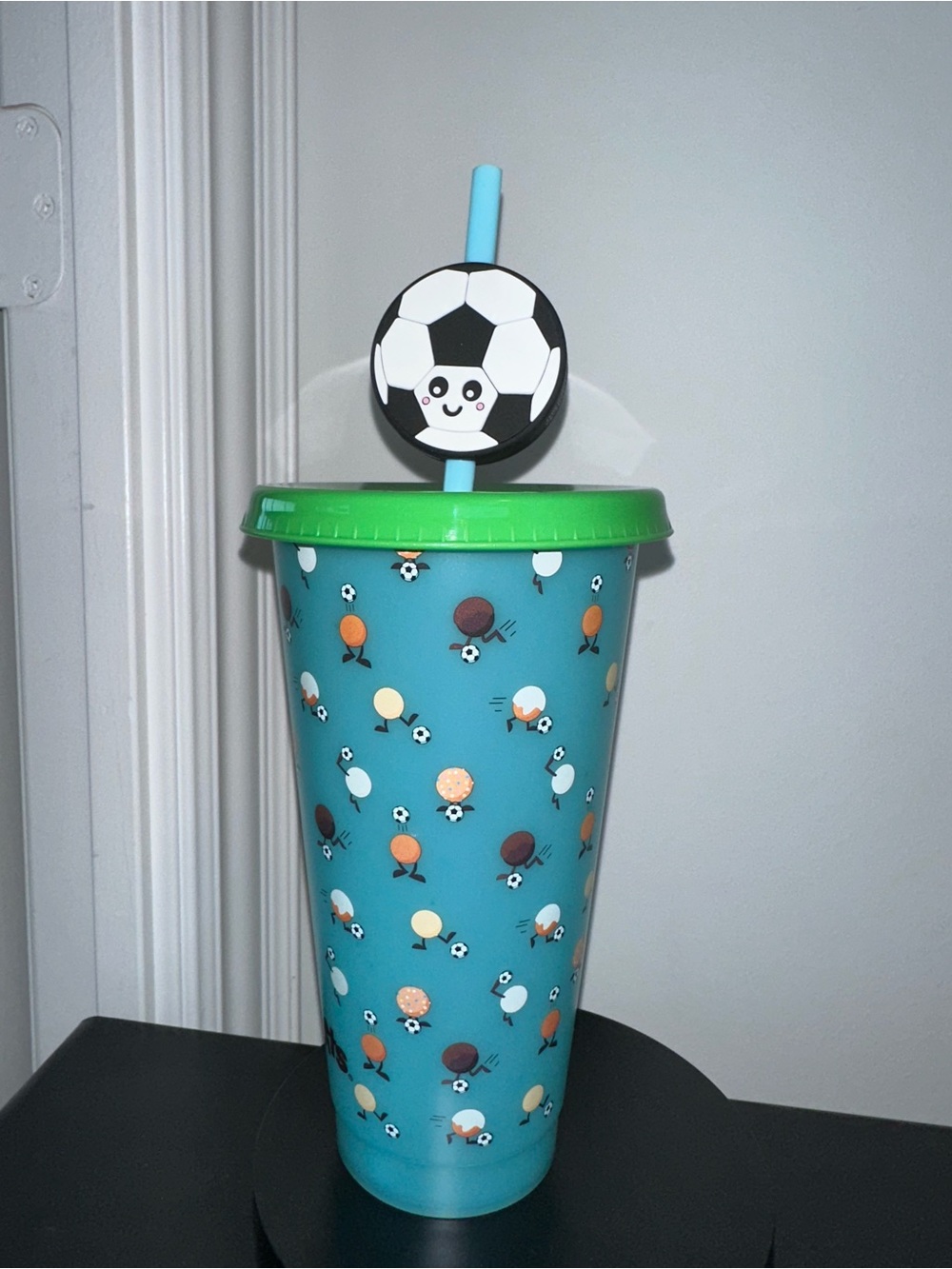Tim Hortons Colour Changing Soccer Tumbler